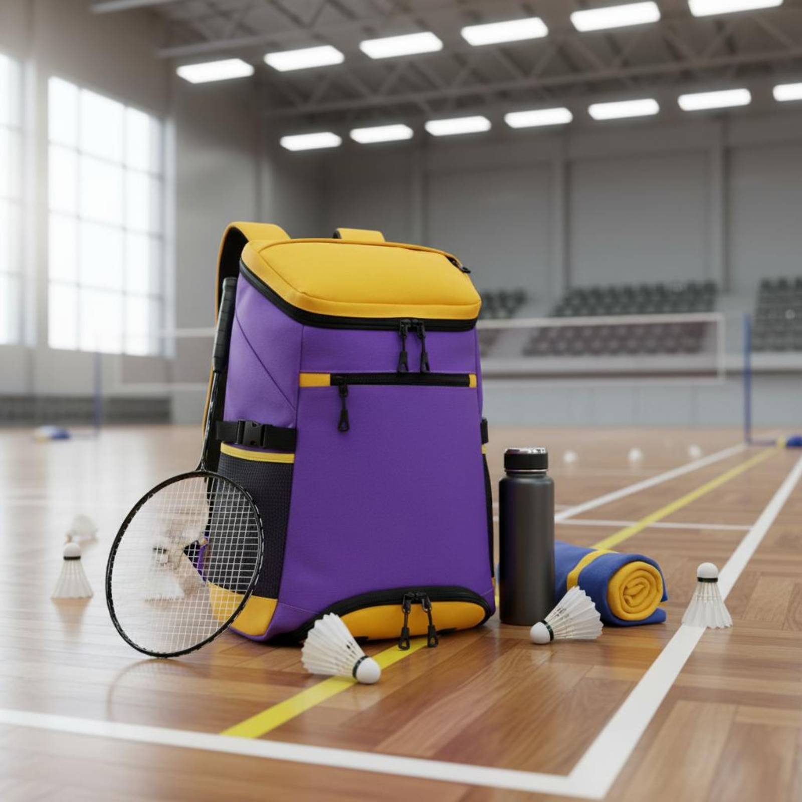 Badminton Racket - Рюкзак для бадминтона большой вместимости, с