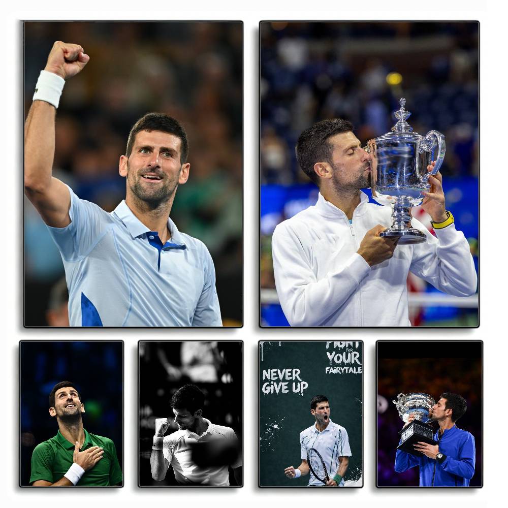Badminton Quotes - Постер N-Novak Tennis Legend D-Djokovic HD,