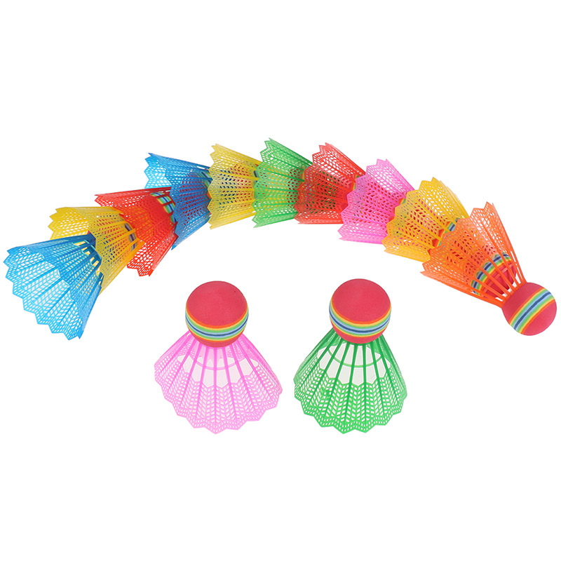 2026 НОВЫЙ бадминтон Rainbow T – обзор и цена Nylon Shuttlecock 12