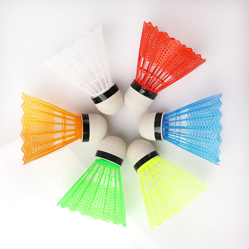 6/12 шт. разноцветные мячи для – обзор и цена Badminton League