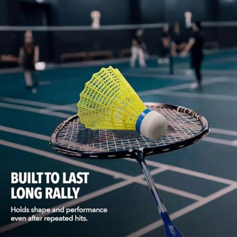 Воланы для бадминтона из гусин – обзор и цена Nylon Shuttlecock 12
